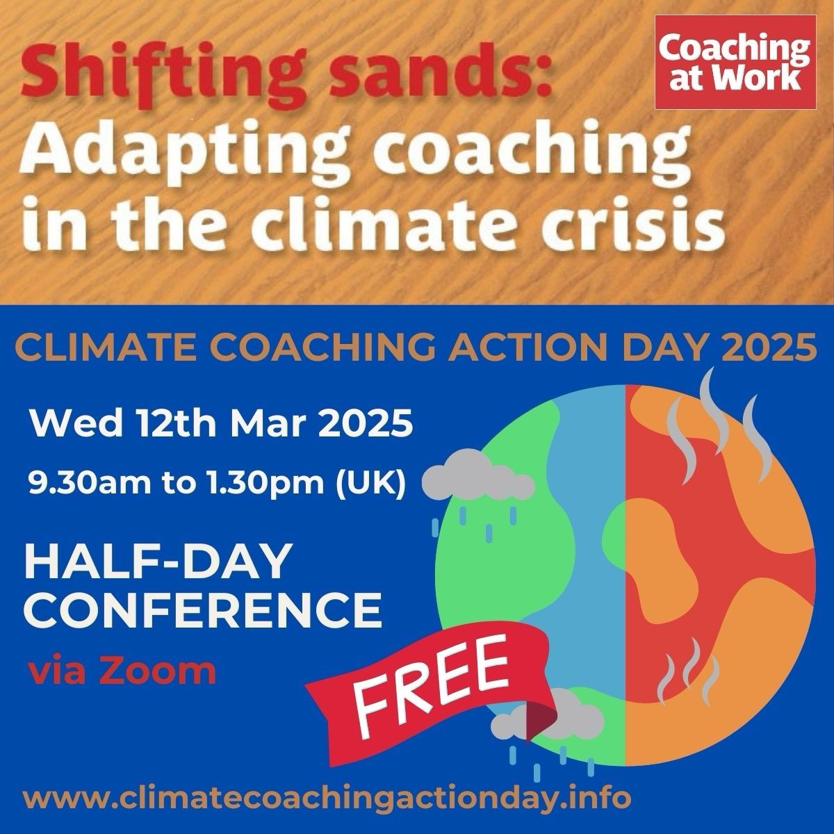 SHIFTING SANDS: ADAPTING COACHING IN THE CLIMATE CRISIS, CLIMATE COACHING ACTION DAY