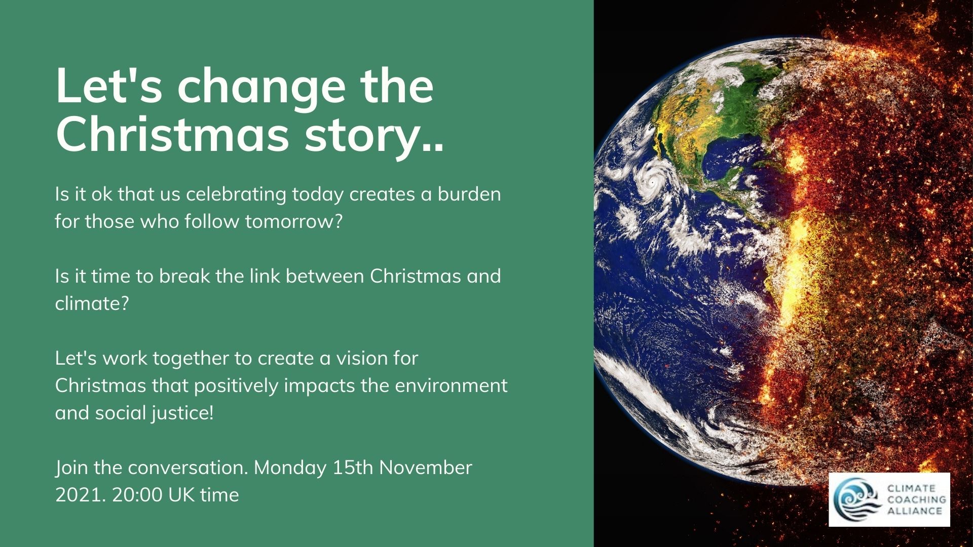 Let s Change The Christmas Story Climate Coaching Alliance